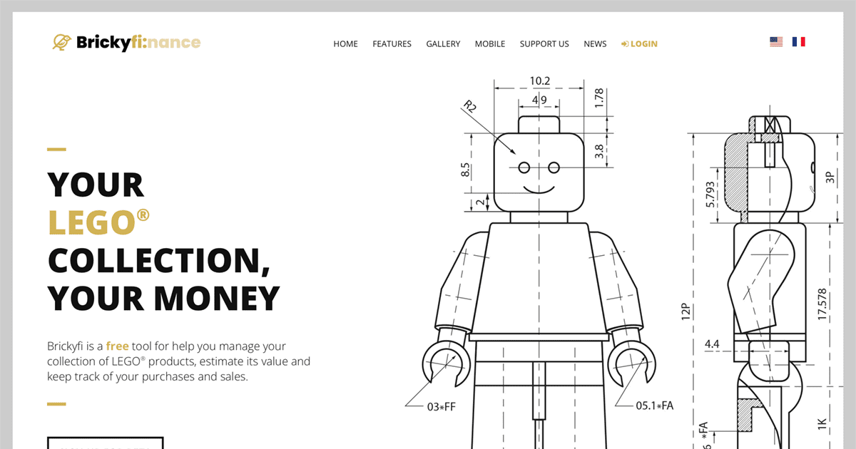 Brickyfi - Manage your Lego collection